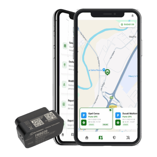 IntelliGeo OBD2 Localizzatore Intelligente